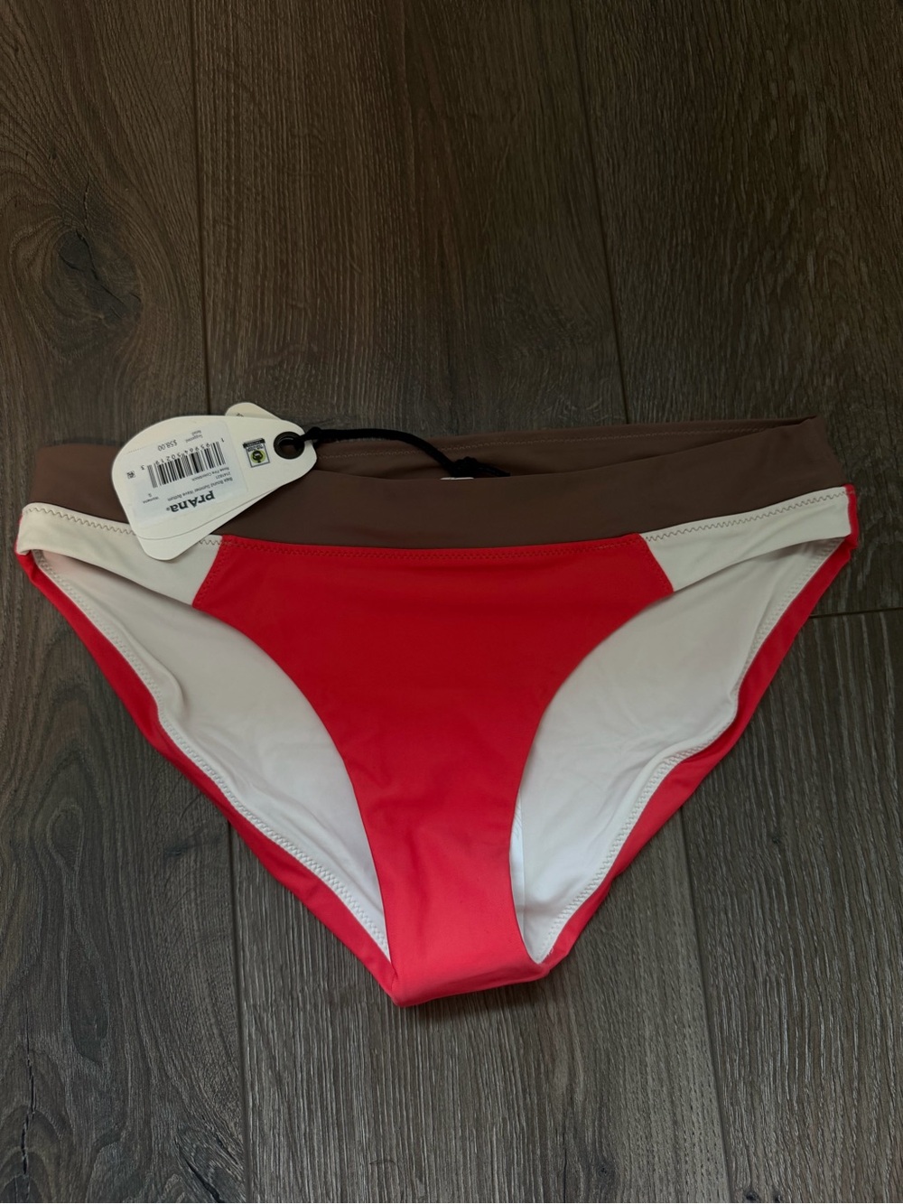 Prana women’s bikini bottoms Colorblock Swim NWT Size small